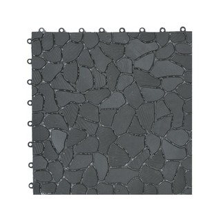 แผ่นกันลื่น HOME LIVING STYLE STONE 30X30 ซม. สีเทา ANTI-SLIP MAT HOME LIVING STYLE STONE 30X30CM GRAY