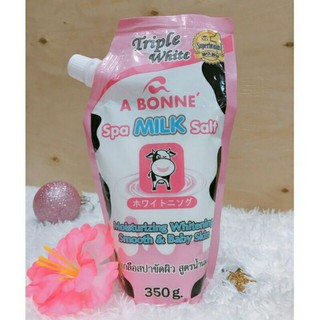 ABonne Spa Milk Salt 350g. เกลือขัดผิวน้ำนม