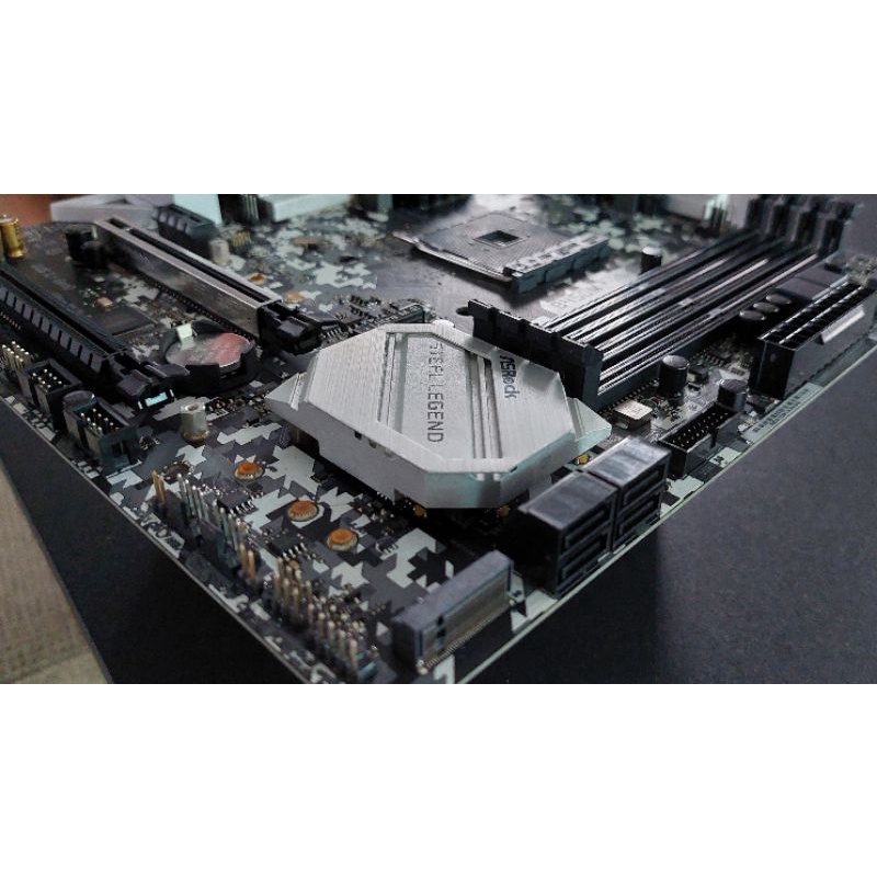 MAINBOARD (AM4) ASROCK B450M STEEL LEGEND (สินค้ามือสอง)