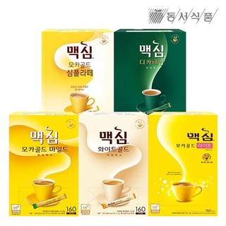 Maxim Mocha Gold  กาแฟเกาหลี สำเร็จรูป 3in1  กลิ่นหอมละมุน ไม่มีคาเฟอีน (ตามรอยซีรี่ส์เกาหลี)