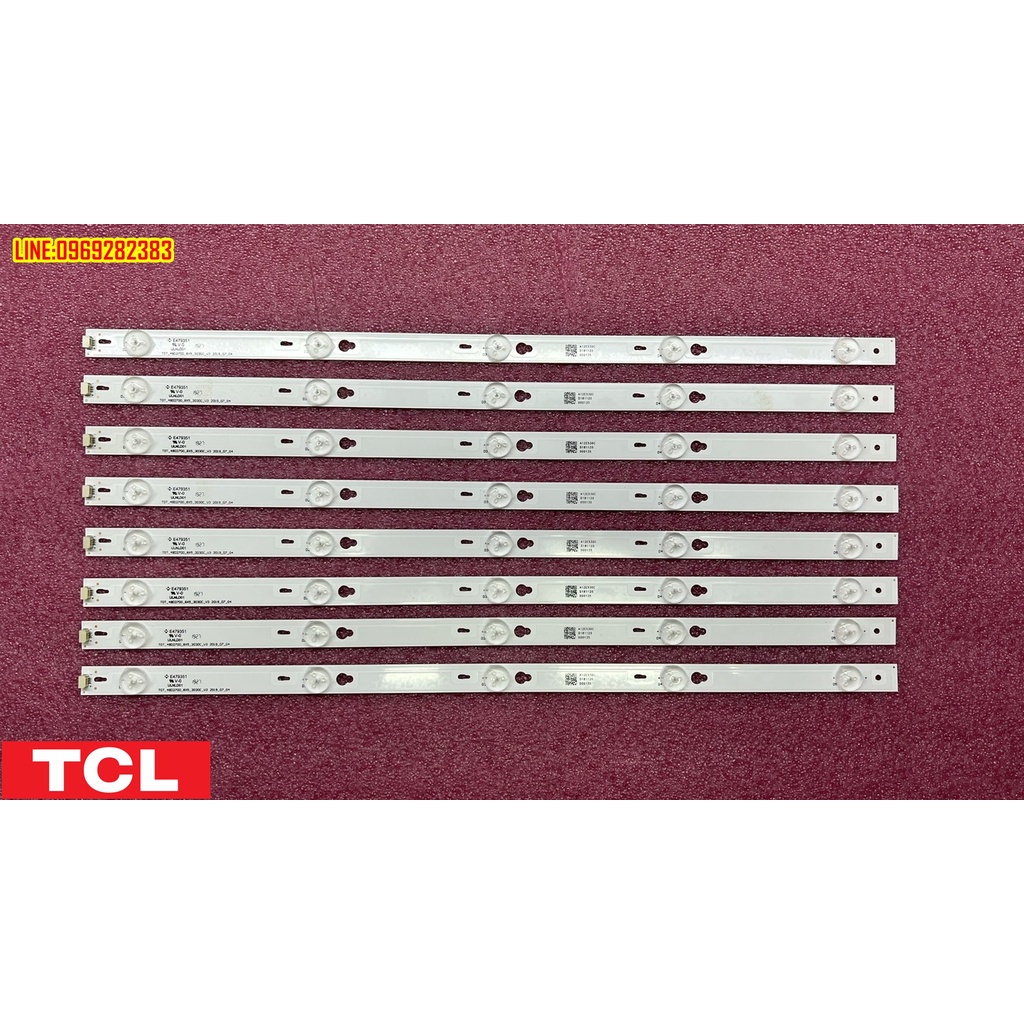 ใหม่ หลอดแอลอีดี ทีซีแอล led tcl รุ่น 48s4700 48d2730 5ledx8 ขายยกชุด นะครับ