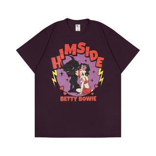 เสื้อยืด ลาย Himside Bowie Burgundy