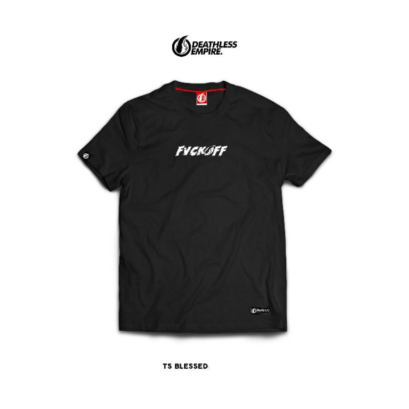 เสื้อยืด DEATHLESS | BLESSED BLESSED | สีดํา สีดํา | เสื้อยืด BASIC SERIES