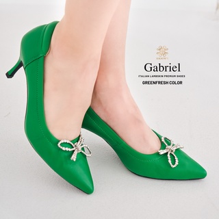 รองเท้าหนังแกะ รุ่น Gabriel Freshgreen color (สีเขียว)