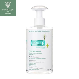 Smooth E extra sensitive makeup cleansing water 300 ml.