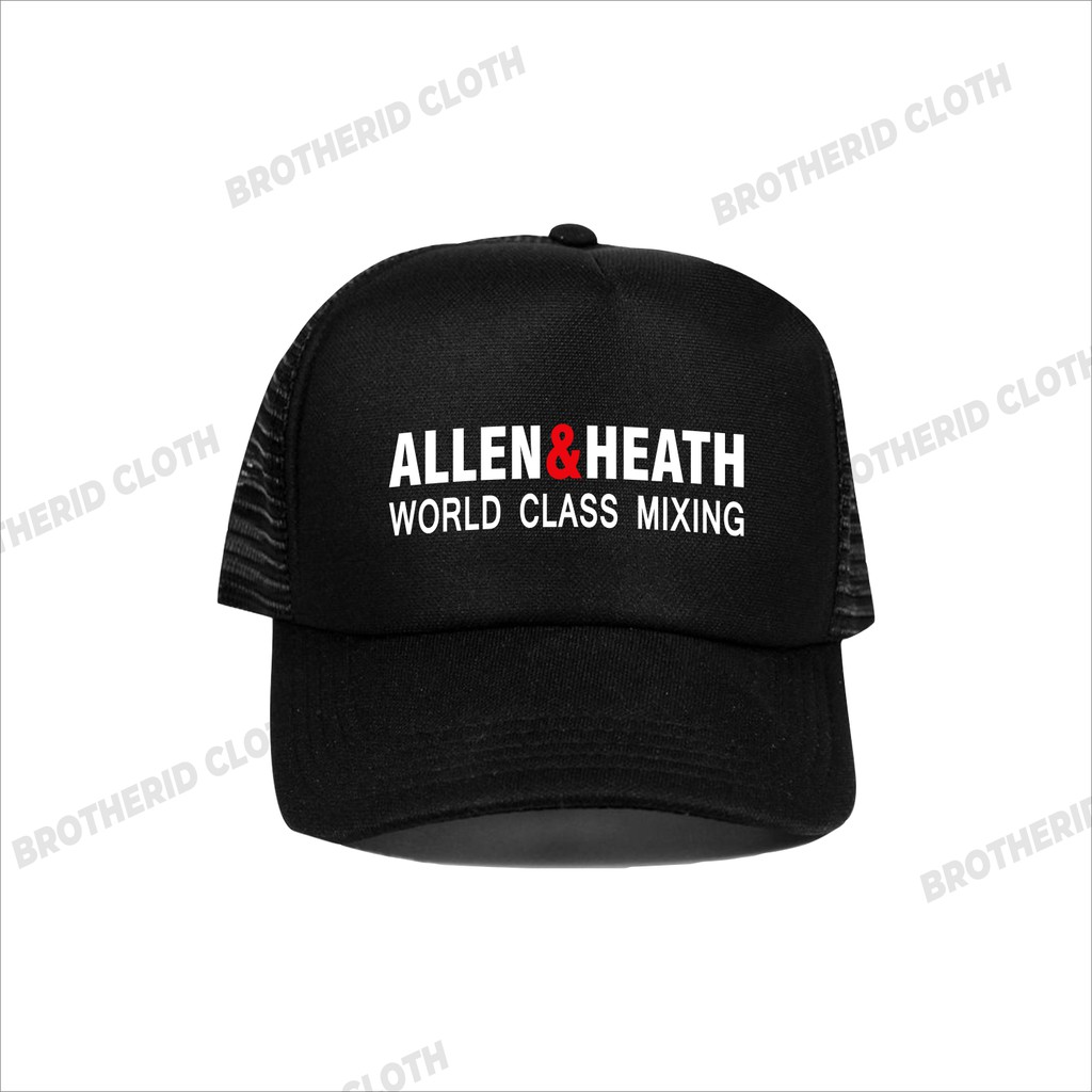 Allen & Heath Audio Sound System Net Type Trucker Hat