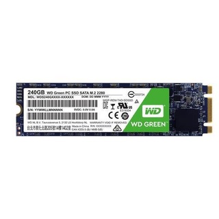 WD SSD 240GB M.2 GREEN 3D NAND Model : WDSSD240GB-NVME-GREEN-3D