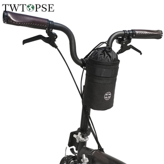 Twtopse กระเป๋าใส่ขวดน้ํา ลายธงอังกฤษ สําหรับ Brompton 3SIXTY PIKES Dahon Birdy Fnhon