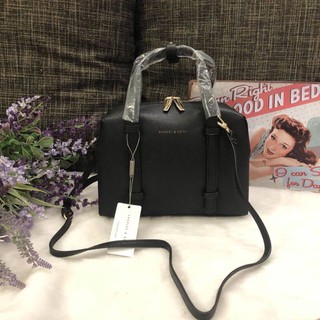 CHARLES &amp; KEITH STRUCTURED HANDBAG (size M)
