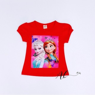 เสื้อยืด Angel Baby Frozen (สีแดง)