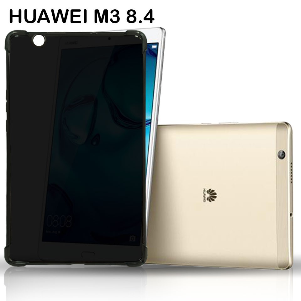 ✇♧﹉เคส เคสสีดำ เคสใส กันกระแทก หัวเว่ย มีเดียแพด เอ็ม3 8.4" TPU Shockproof Cover Case For Huawei MediaPad M3 8.4 (8.4")