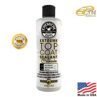 Chemical Guys Extreme Top Coat Carnauba Wax and Sealant in One (16 oz) (ของแท้)