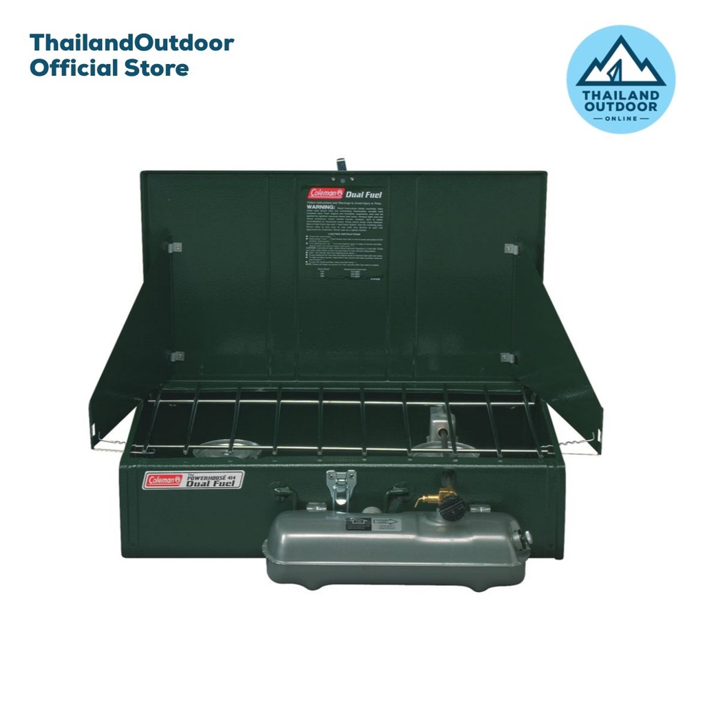 Coleman เตาน้ำมัน 2 หัว รุ่น US 414 Dual Fuel 2-Burner Stove 03655