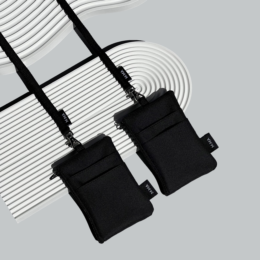 𝐂𝐀𝐑𝐃 𝐇𝐎𝐋𝐃𝐄𝐑 + 𝐌𝐈𝐍𝐈 𝟗𝟎 𝐜𝐦. กระเป๋าที่ใส่บัตรพร้อมสาย สามารถใส่บัตร ใส่เหรียญได้ (m.ma)