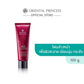 Oriental Princess RED Natural Whitening &amp; Firming Phenomenon Cleansing Foam 100 g.