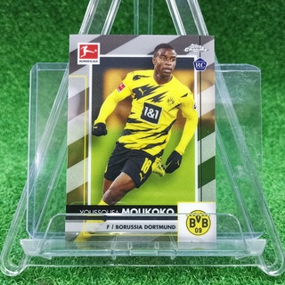 ขาย การ์ด Topps Chrome Bundesliga 2020-21 Youssoufa Moukoko RC Rookie Base Dortmund ดอร์ทมุน การ์ดฟุตบอล Cards Swapper