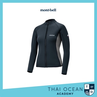 Montbell CLIMAPRENE Paddling Full Zip Long Sleeve Womens เว็ทสูทดำน้ำหนา 2.5mm