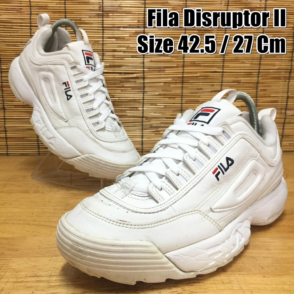 Fila Disruptor II รองเท้าผ้าใบมือสอง