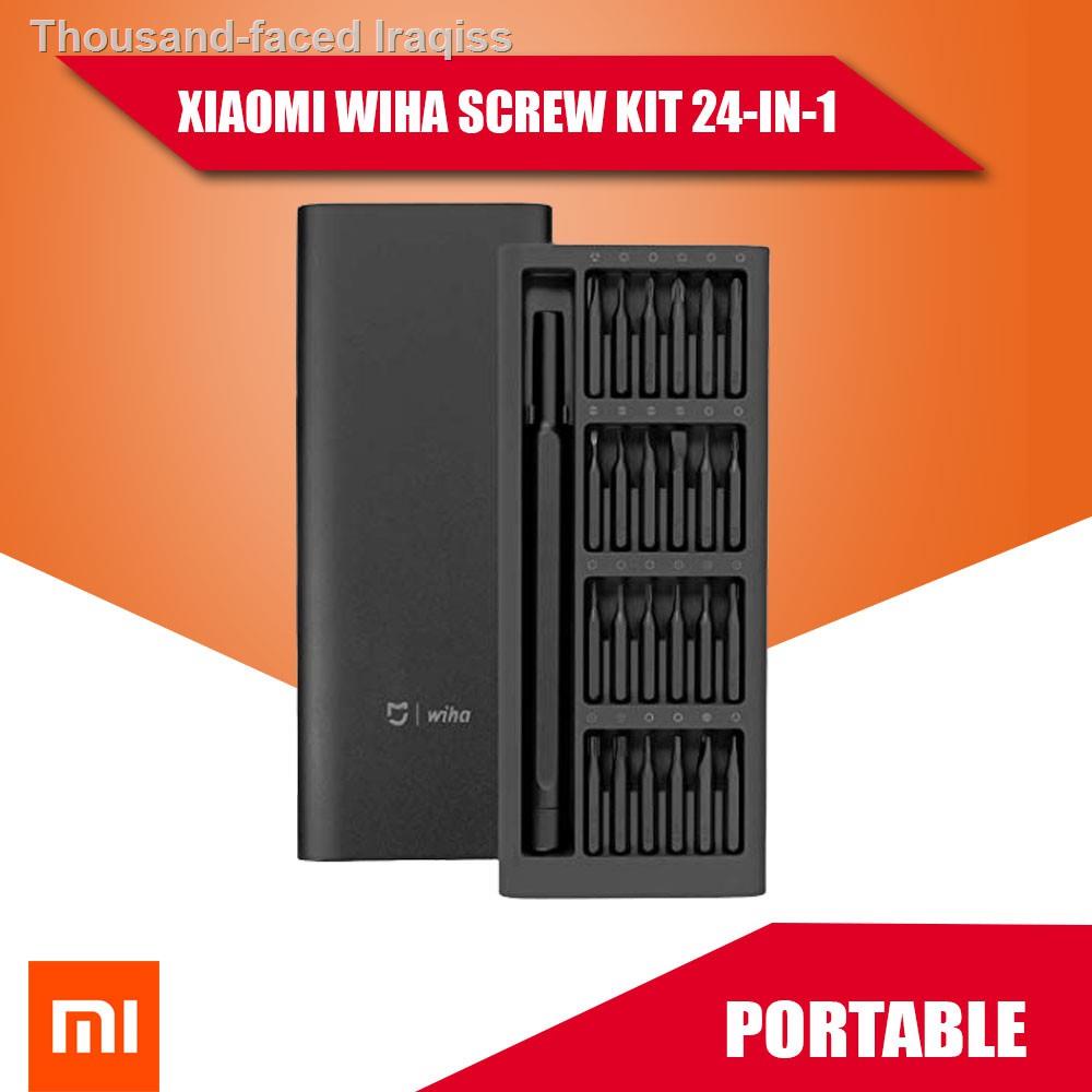 ▲เซ็ทไขควง Xiaomi MiJia Wiha 24 in 1 Screwdriver Set แม่เหล็กในตัว เกรดพรี่เมี่ยม Aluminium Alloy screw kitจัดส่งที่รวดเ