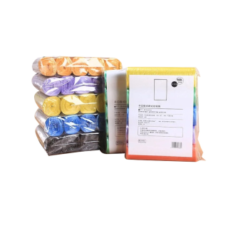<YHshop>ถุงขยะ45×50cm ถุงขยะพกพา ถุงขยะม้วน แพค 75ใบ ไม่มีกลิ่นฉุนT-701