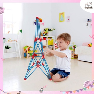 ของเล่นตัวต่อไม้ไผ่เสริมทักษะชุดฟิกซ์สติกซ์ หอไอเฟล Hape – Flexistix-Eiffel Tower