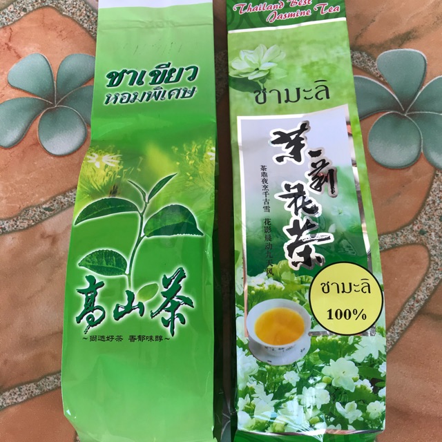 ชาสมุนไพร ชามะลิ ชาเขียวหอมพิเศษ  100%