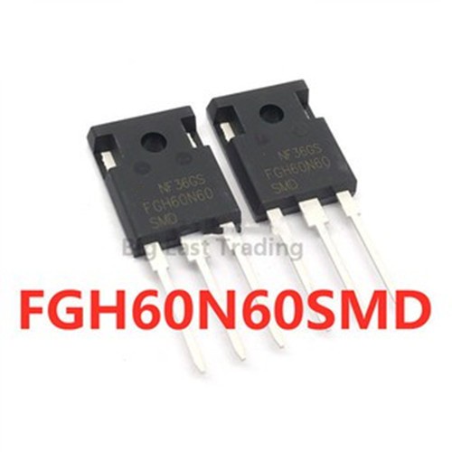 5pcs 10pcs FGH60N60SMD TO-247 60N60 FGH60N60 SMD 600V/60A IGBT ทรานซิสเตอร์สําหรับอินเวอร์เตอร์เครื่
