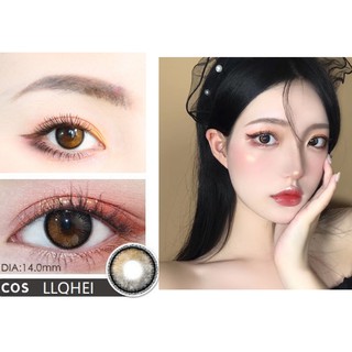 ( 20 . 8 ) Llqhei Series , Xiyou Brand , 14 . 0 มม . , ( 0-8 . 00 ) คอนแทคเลนส์ ( สีดํา )