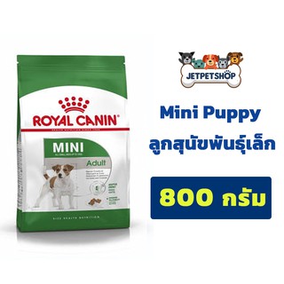 โรยัล คานิน (Royal Canin) สุนัขโตพันธุ์เล็ก Mini Adult ขนาด 800 กรัม