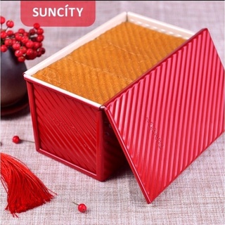 พิมพ์อบขนมปัง Suncity China Red Series 🇨🇳 ขนาด 450g