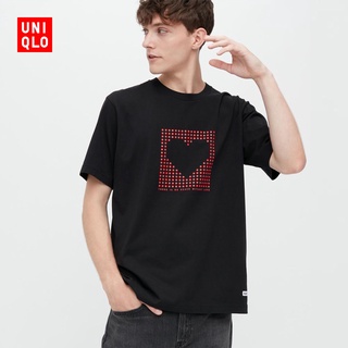 Uniqlo เสื้อยืดแขนสั้น พิมพ์ลายอินาโมโตะ (UT) สําหรับผู้ชาย และผู้หญิง 457123 ยูนิโคล่สไตล์ดารา