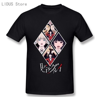 Bn2fdd356e เสื้อยืดคอกลม แขนสั้น ผ้าฝ้าย พิมพ์ลายอนิเมะ Gambler Kakegurui สไตล์คลาสสิก สําหรับผู้ชาย BDW23AD62429