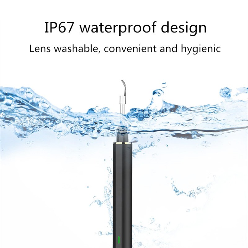 Wireless Digital Otoscope 3.9mm Wifi Visible Ear Endoscope Portable