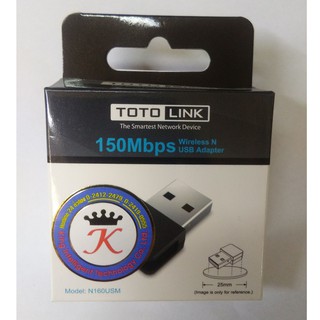 อุปกรณ์ รับสัญญาณ TOTO link N160USM(mini)