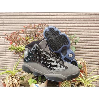 Air Jordan 13 dark gray mirror men and women casual basketball sneakers