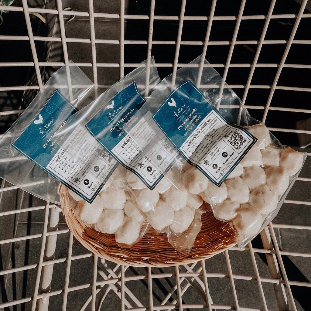 ลูกชิ้นอกไก่คลีน Kata's : Clean Chicken Meatballs