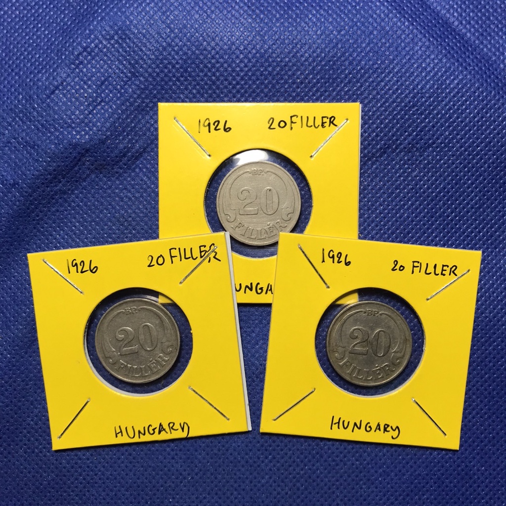 No.60555 ปี1926 ฮังการี 10 FILLER เหรียญสะสม เหรียญต่างประเทศ เหรียญเก่า หายาก ราคาถูก