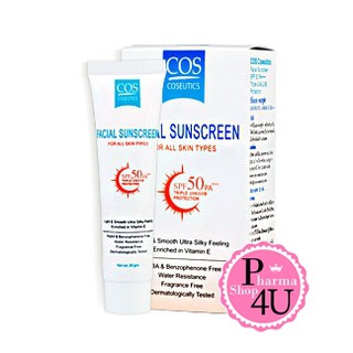 COS Coseutics Facial Sunscreen SPF50 PA+++ กันแดด 20 g #1767