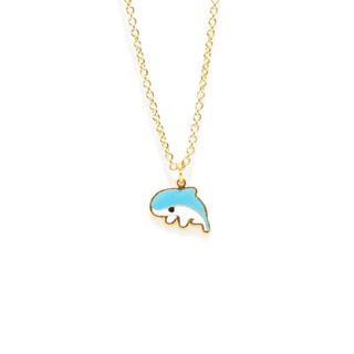 สร้อยคอ ปลาโลมา  (Dolphin Necklace)