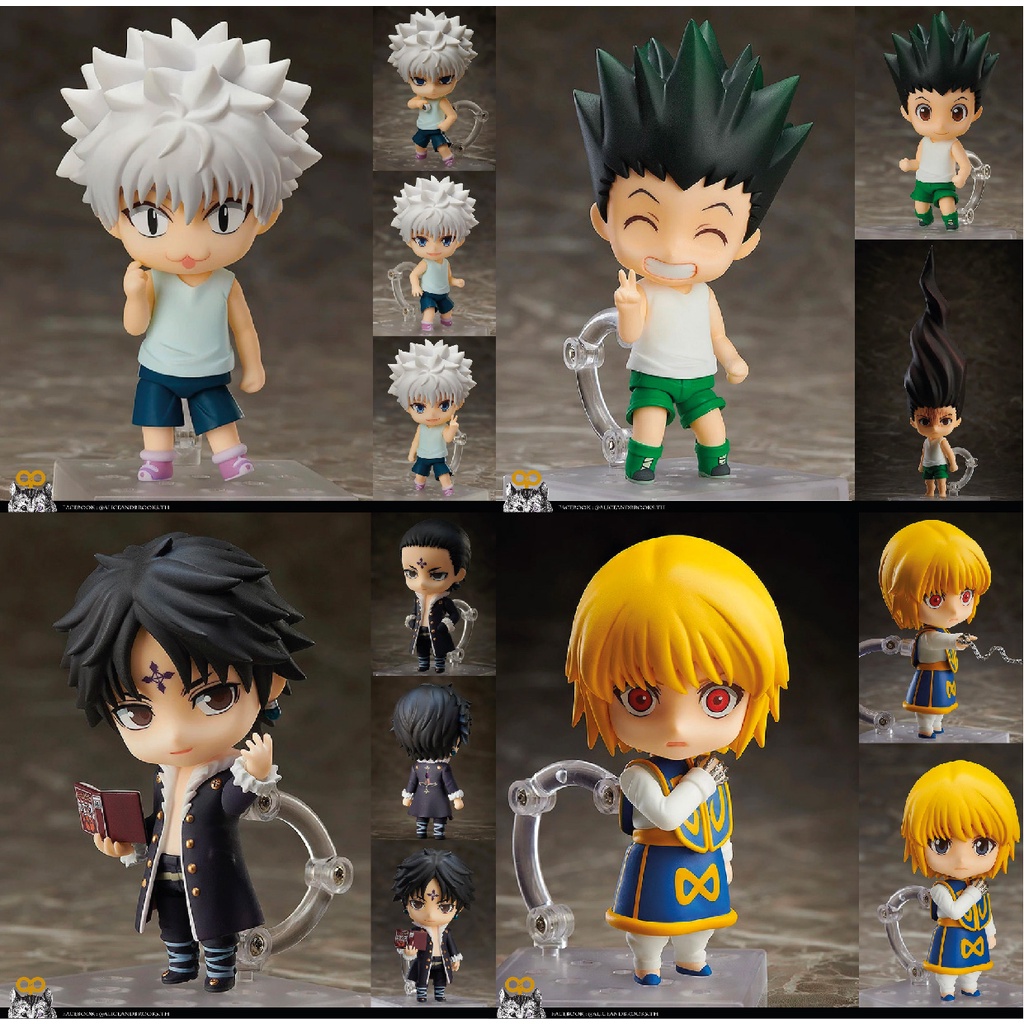 [NEW] Nendoroid HunterxHunter Gon / Killua / Kuroro Lucifer / Kurapika [LOT JP]