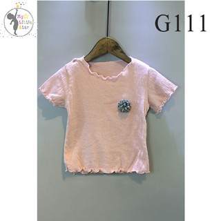 G111 เสื้อเด็ก แฟชั่น ไซส์ 110-120/ 3-6 ปี