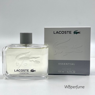 แพคเกจใหม่ น้ำหอมแท้100% LACOSTE ESSENTIAL EAU DE TOILETTE สำหรับคุณผู้ชาย ขนาด 125 มล.