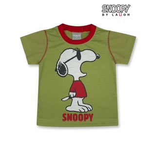 Laugh By.CHA-LOM : FS LA 043 SP เสื้อยืด Snoopy