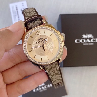 COACH WOMENS BOYFRIEND WATCH 14503150 หน้าปัด34 mm