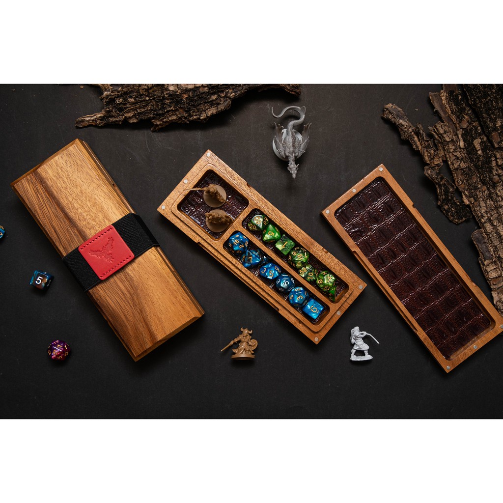 Dragon Dice Box (Product does not include dice) | Dice Vault | RPG Dice Set | Dungeons and Dragons D