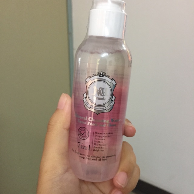 คลีนซิ่ง nu formula cleansing water