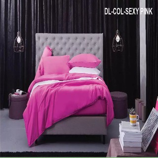 ฟรี ems ชุดเครื่องนอน dunloppillo สีพื้น รหัส DL-SEXY PINK