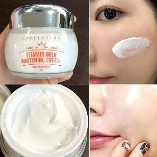 พร้อมส่ง//ครีมหน้าสด หน้าใส LABELYOUNG Vitamin Milk Whitening Cream 55g ของเกาหลี