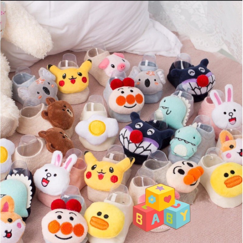 ถุงเท้าหัวตุ๊กตา ราคาถูกๆๆ