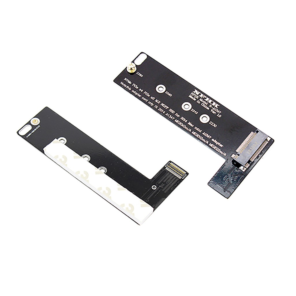m.2 nvme solid state drive to mini a1347 2014 late SSD adapter card conversion board ตัวแปลง แปลง ฮาร์ดดิสก์ hard